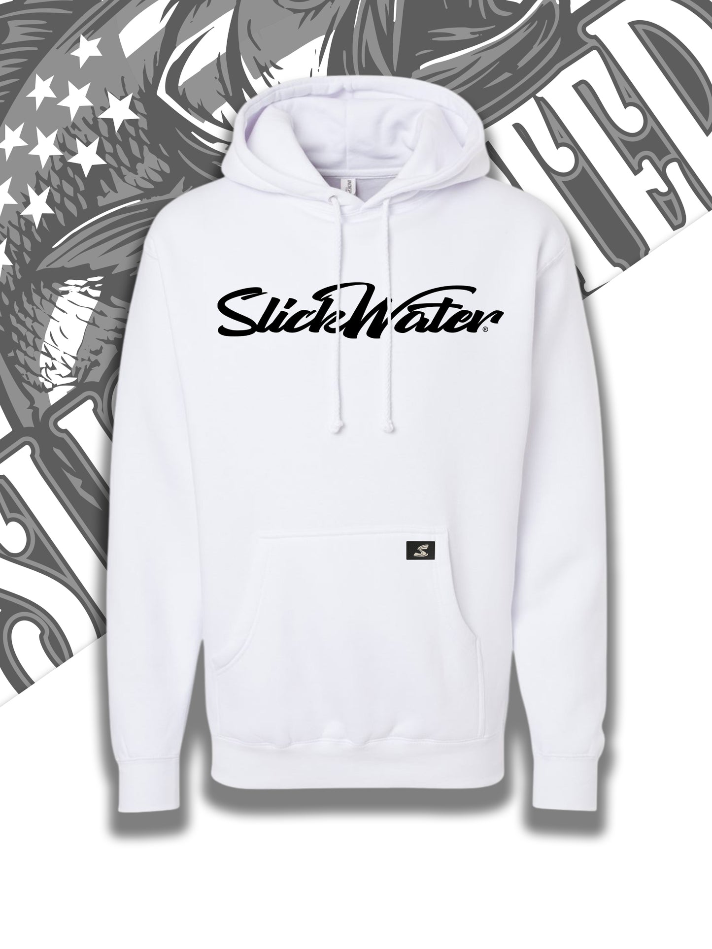 Slick Water Hoodie - White